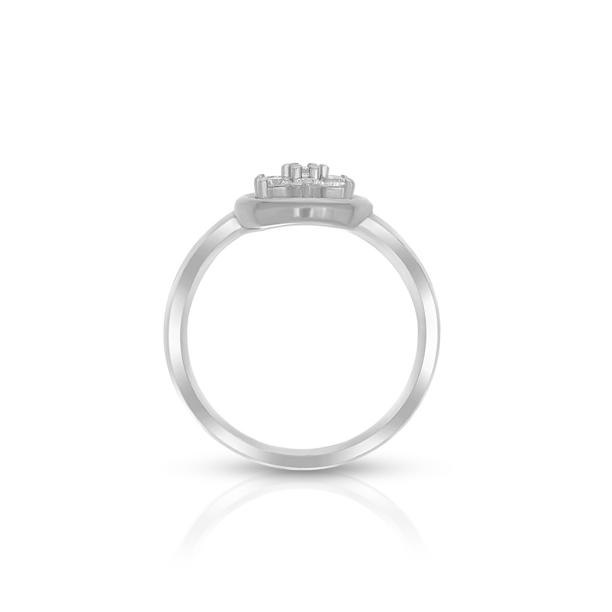 Simple Floral Fashion Ring