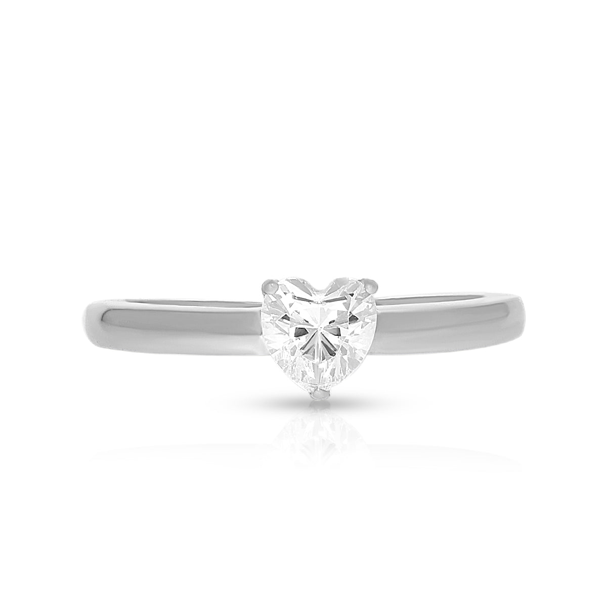 Charming Heart Design Ring