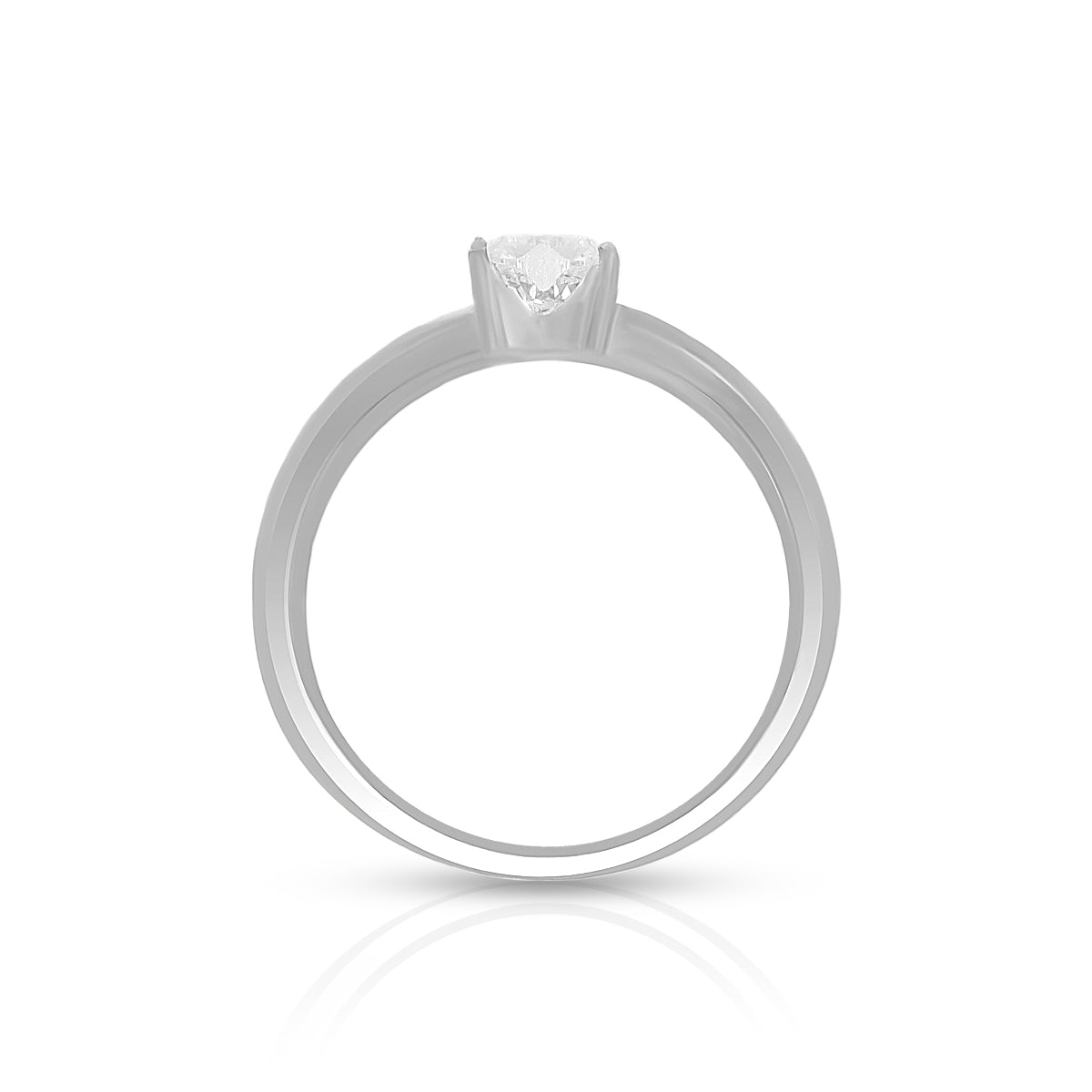 Charming Heart Design Ring
