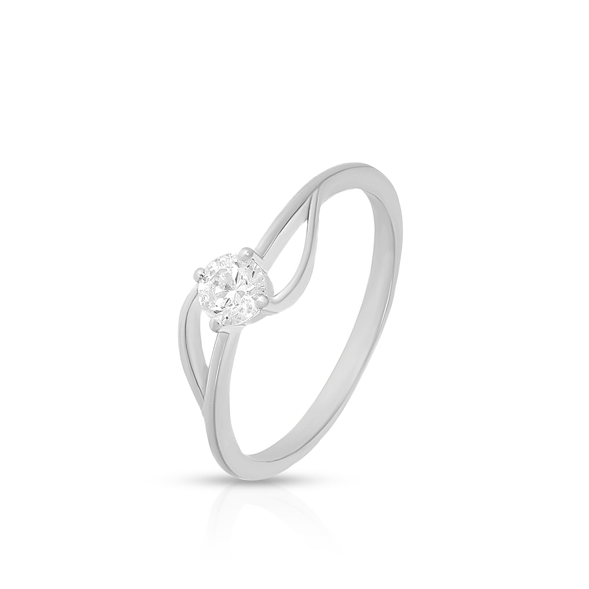 Split Band Design Ring