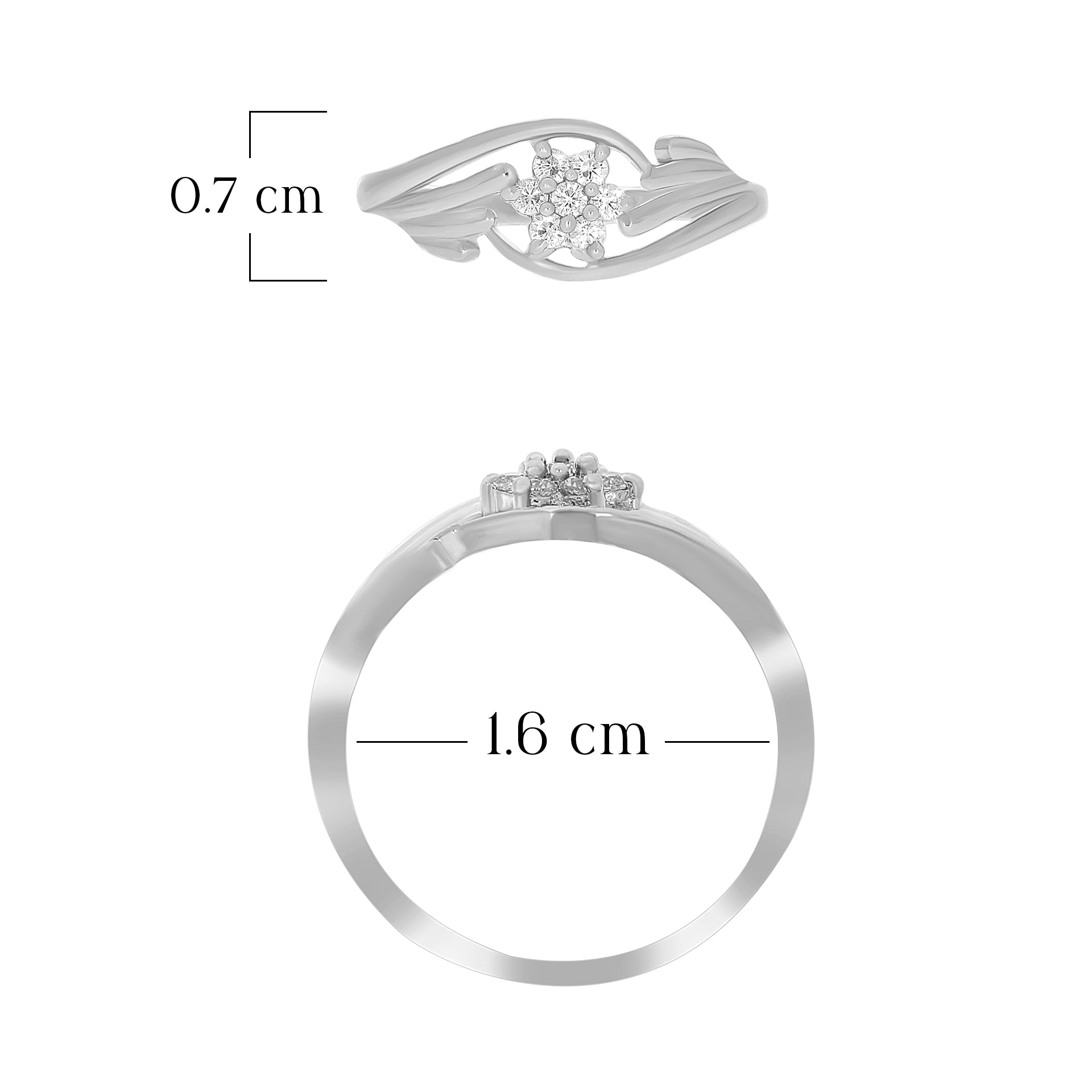 Classic Floral Style Ring