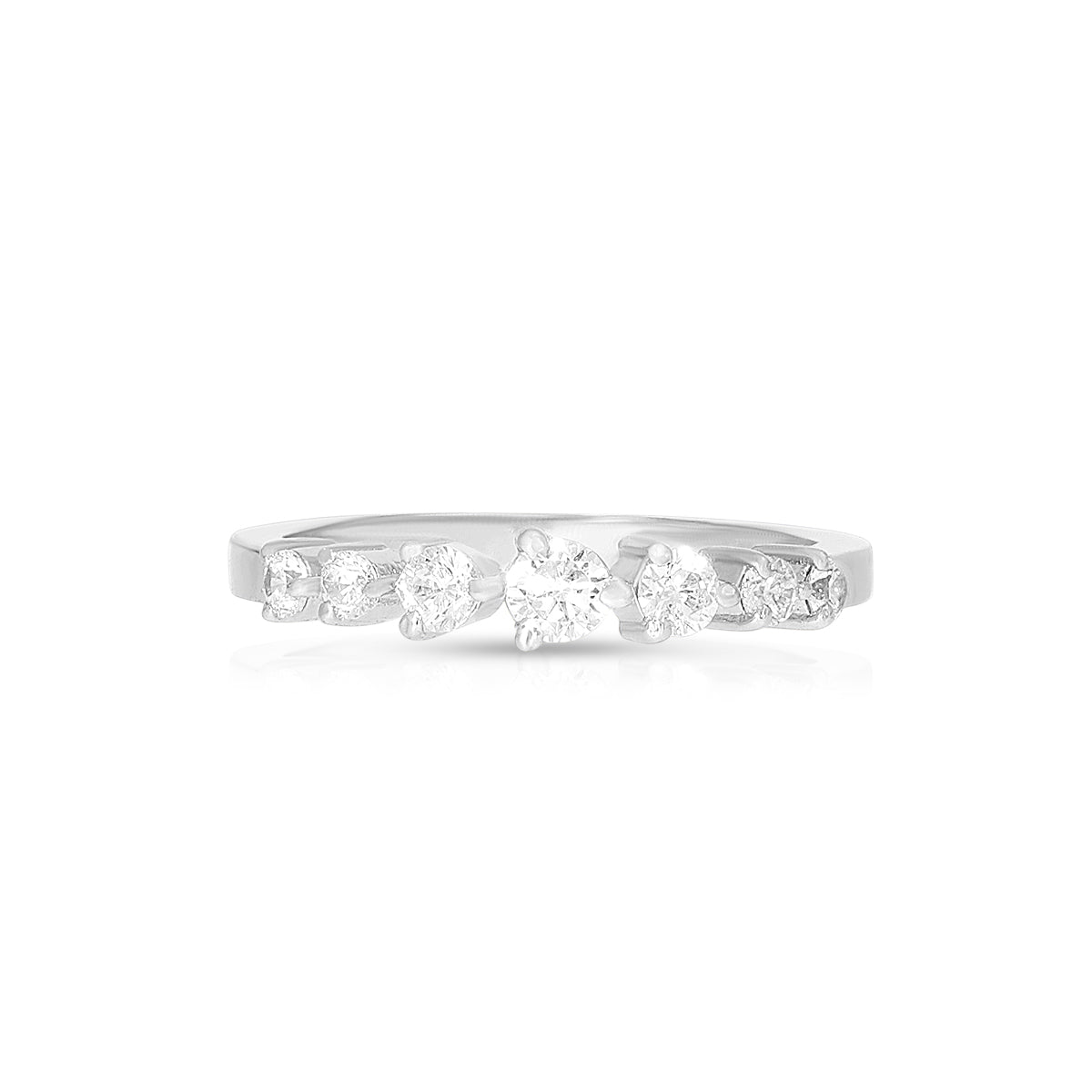 Classic Accent Band Design Ring