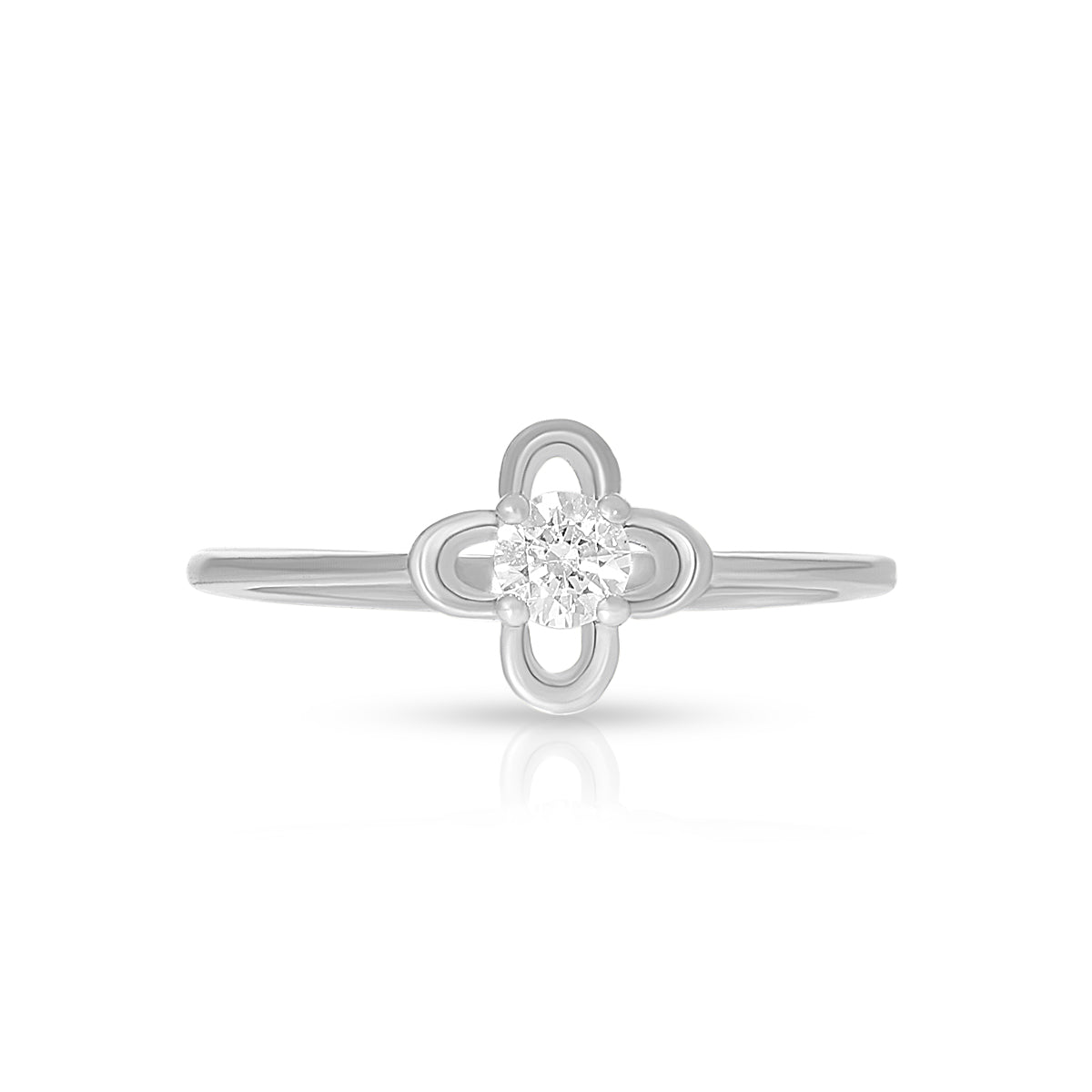 Charming Floral Style Ring