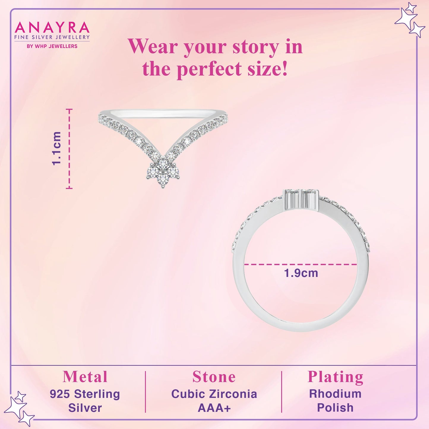 Elegant Diamond Twist Ring for Women