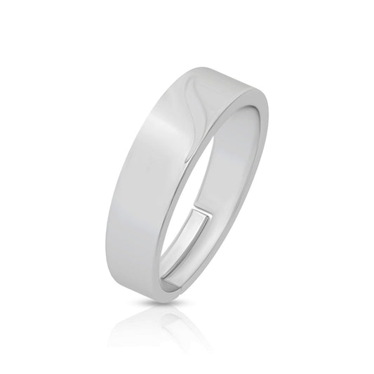 Eternal Sleek Silver Band