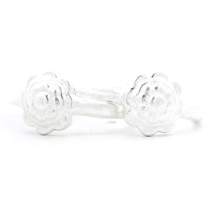 Rose Design Toe Rings