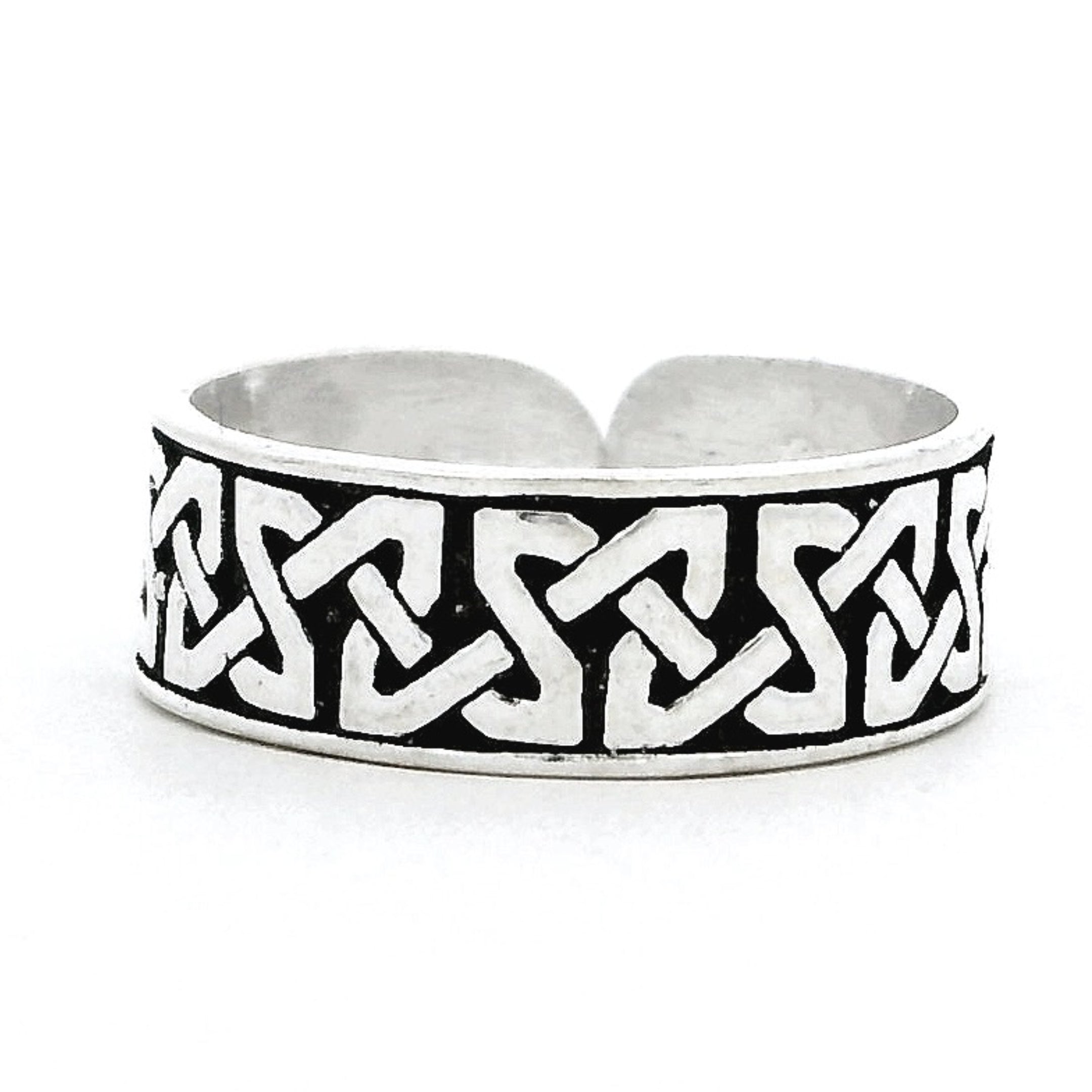 Tribal Weave Adjustable Toe Rings