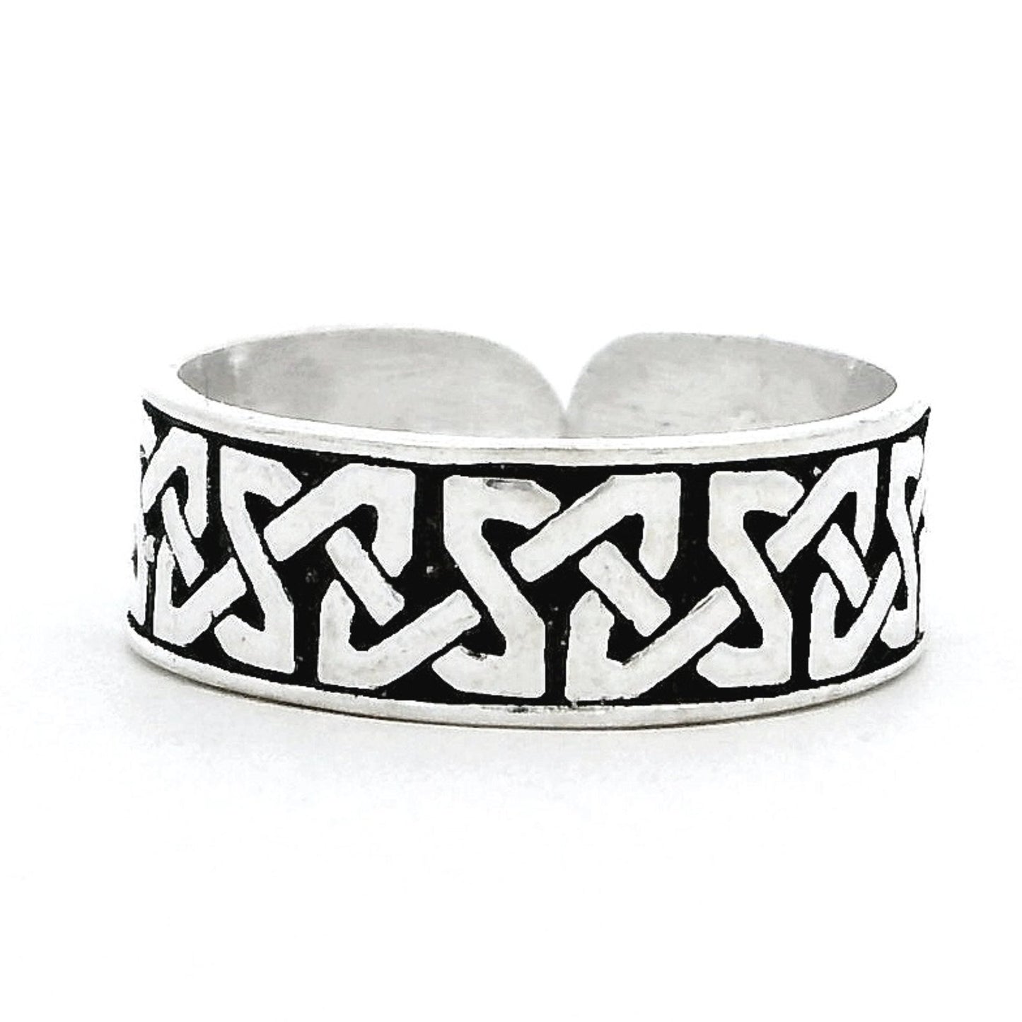 Tribal Weave Adjustable Toe Rings