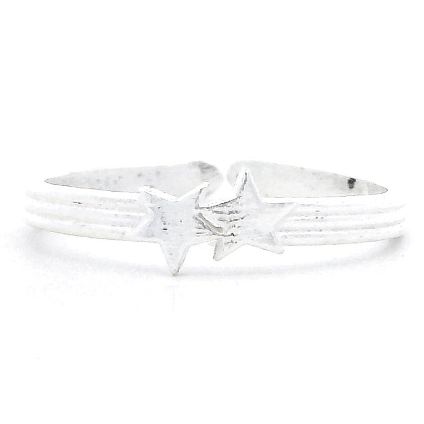 Twinkling Star Silver Toe Rings