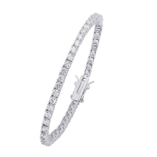 Sterling Silver Tennis Bracelet