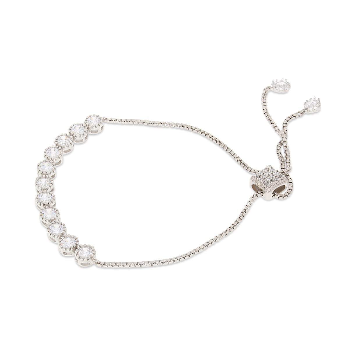 Elegant Sterling Silver Bracelet