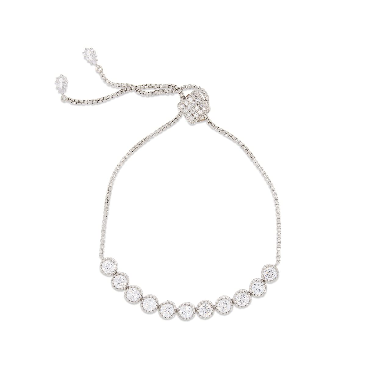 Elegant Sterling Silver Bracelet