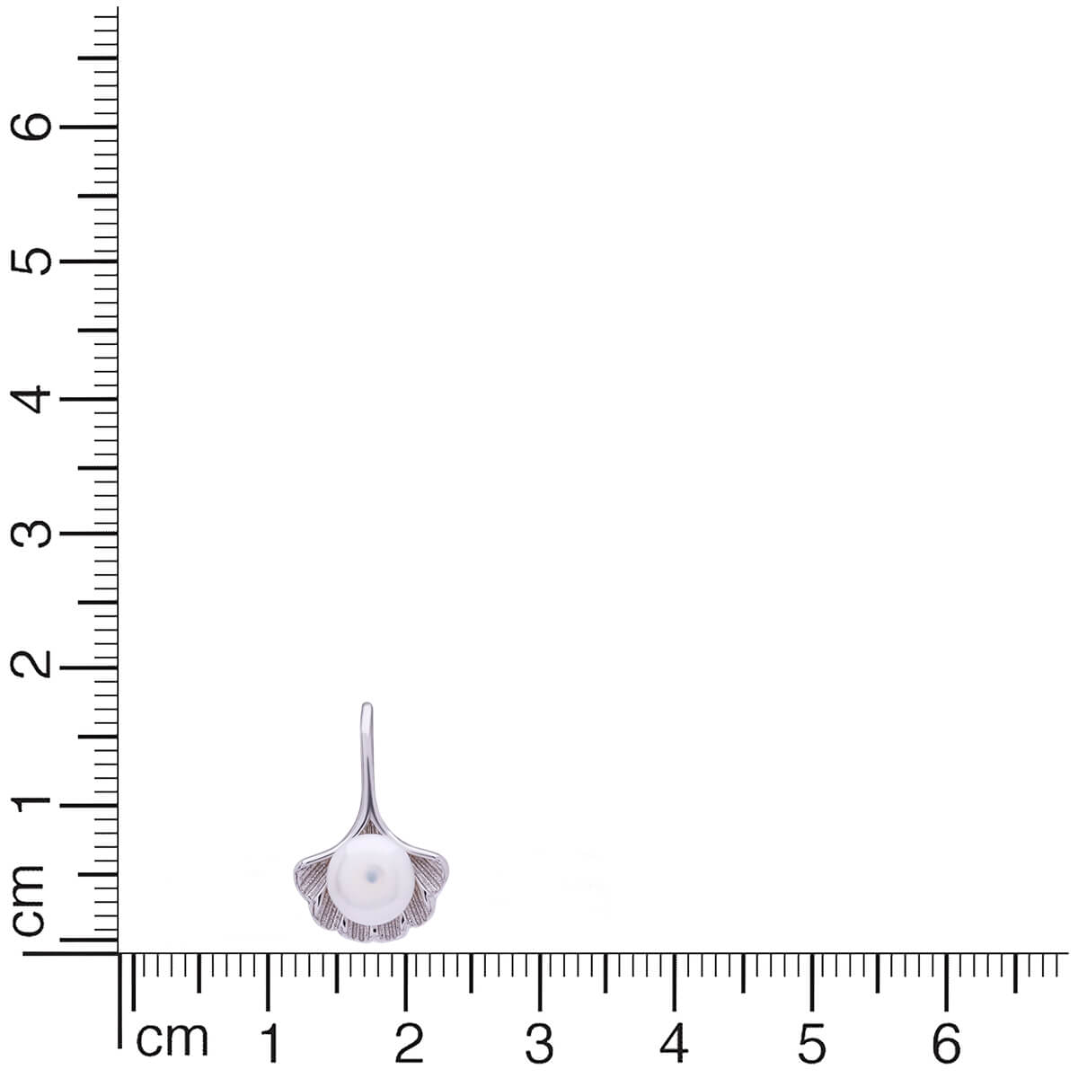 Pearl Drop Floral Earrings In Silver