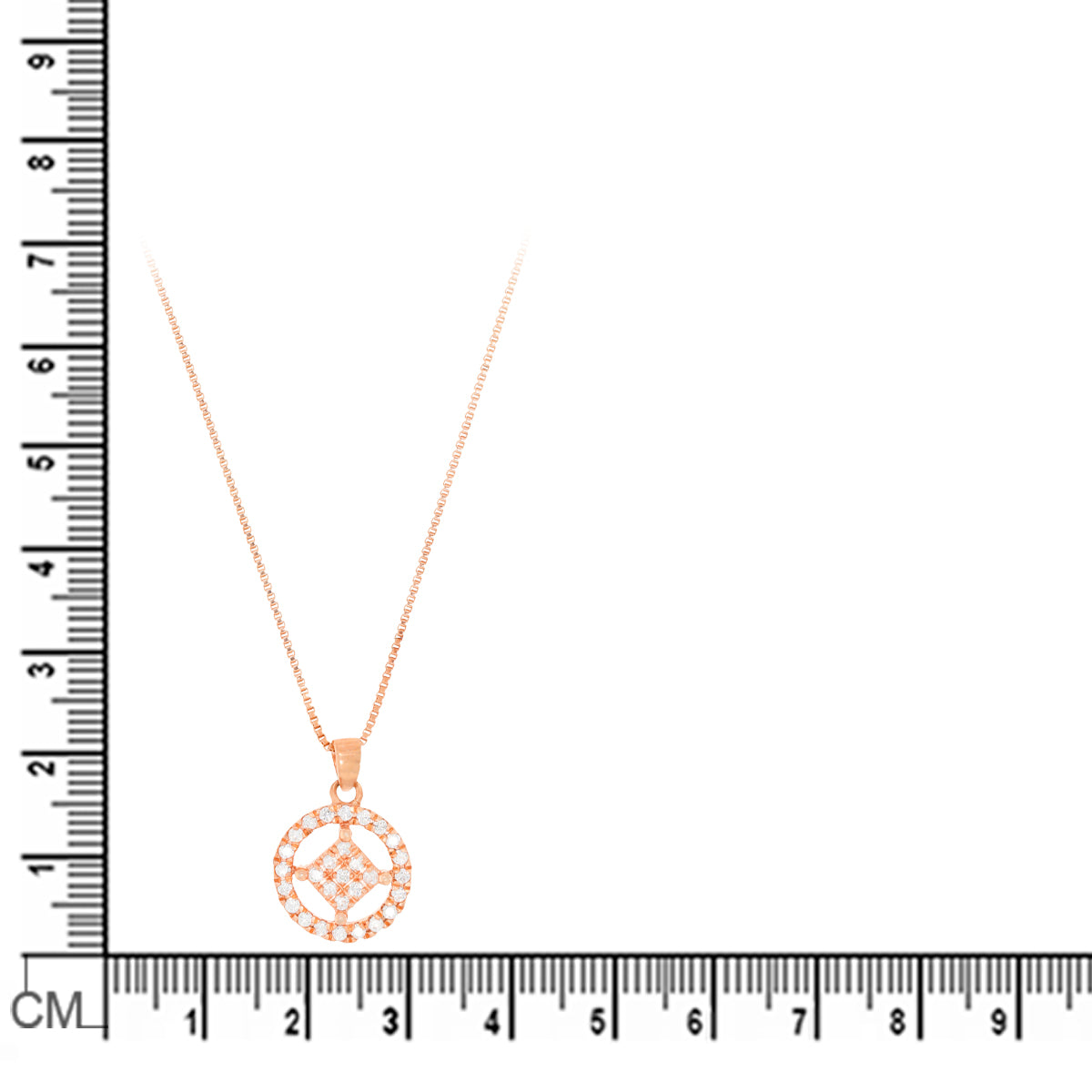 Evergreen Diamond Pendant Set In Silver