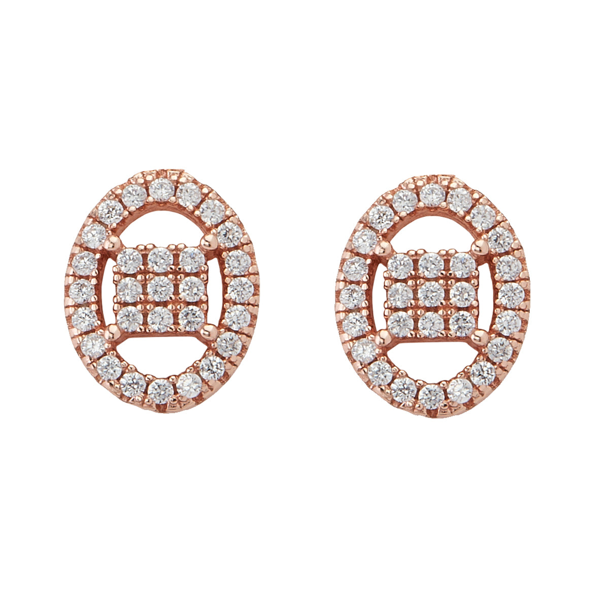 Classic Diamond Studded Silver Pendant