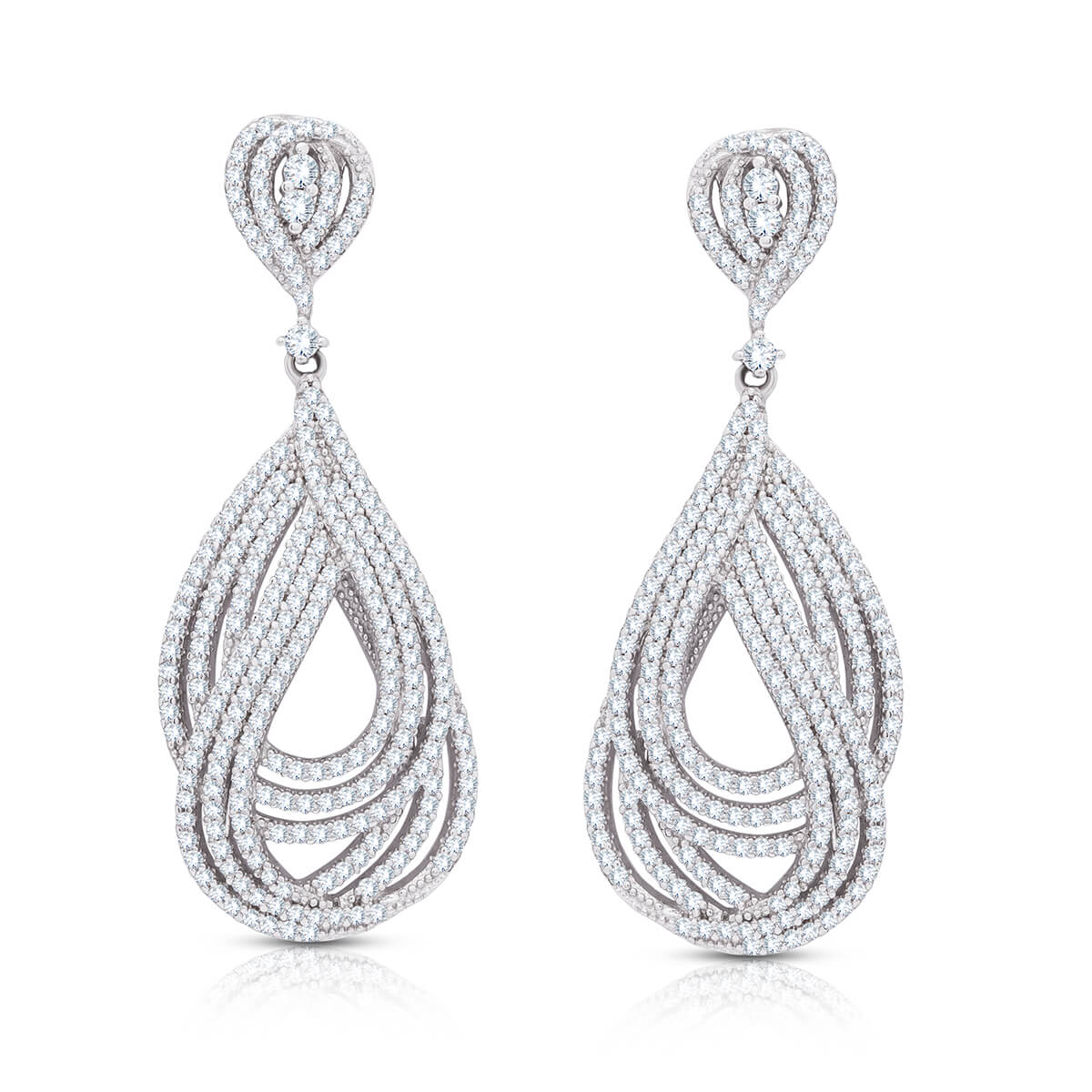 Jewelicious Diamond Earrings