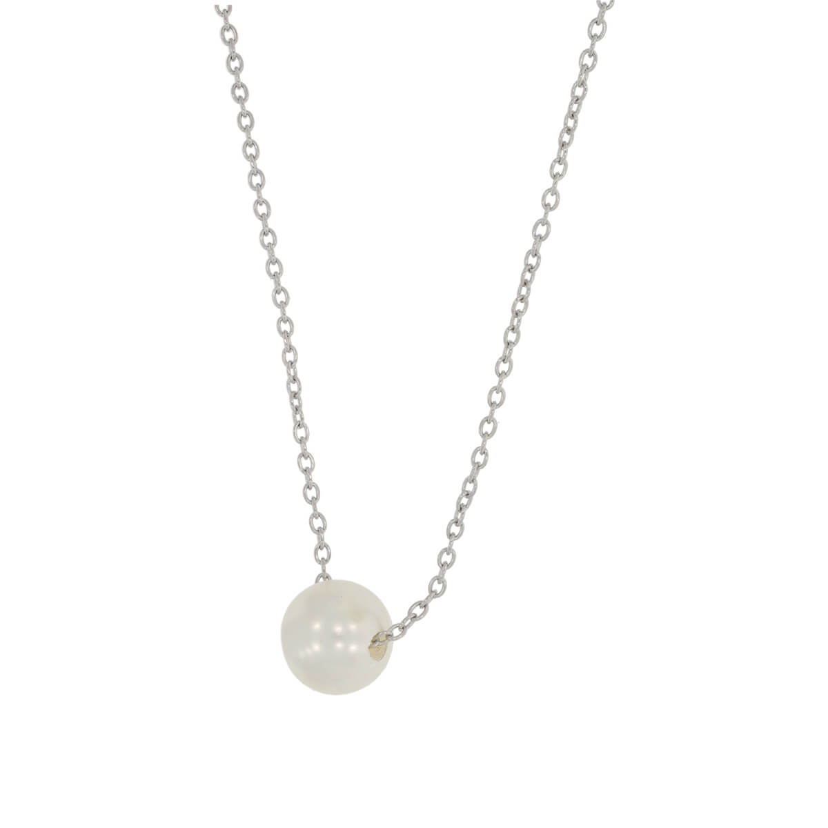 925 Silver A Pearl of Love Necklace