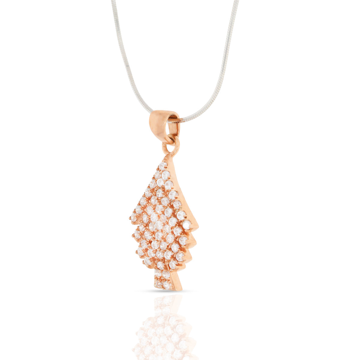 Rose Gold Nourishing Pendant Set with Link Chain