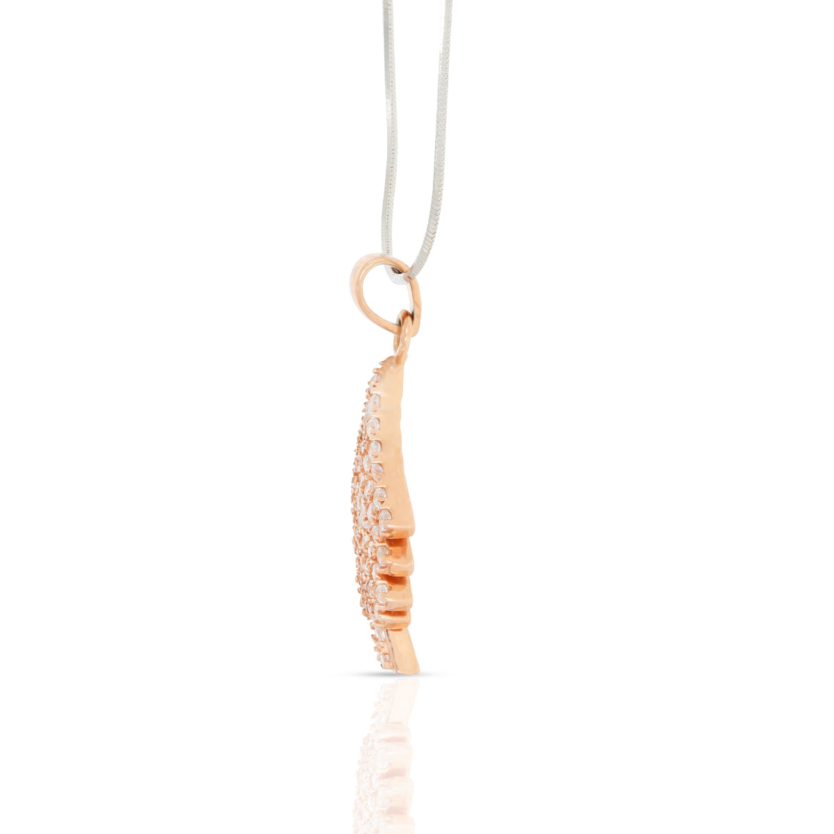 Rose Gold Nourishing Pendant Set with Link Chain