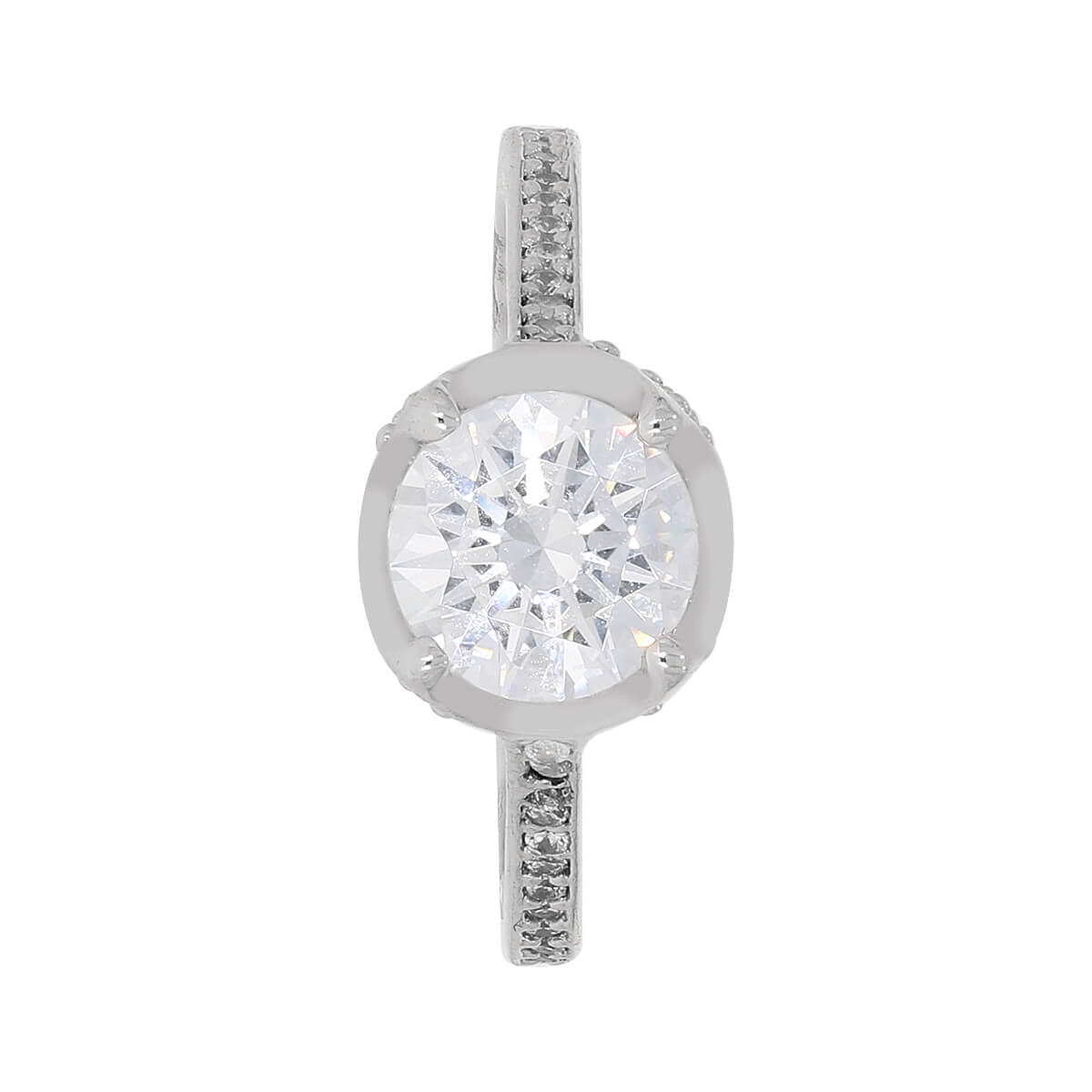 Celestial Brilliance Sterling Silver Ring