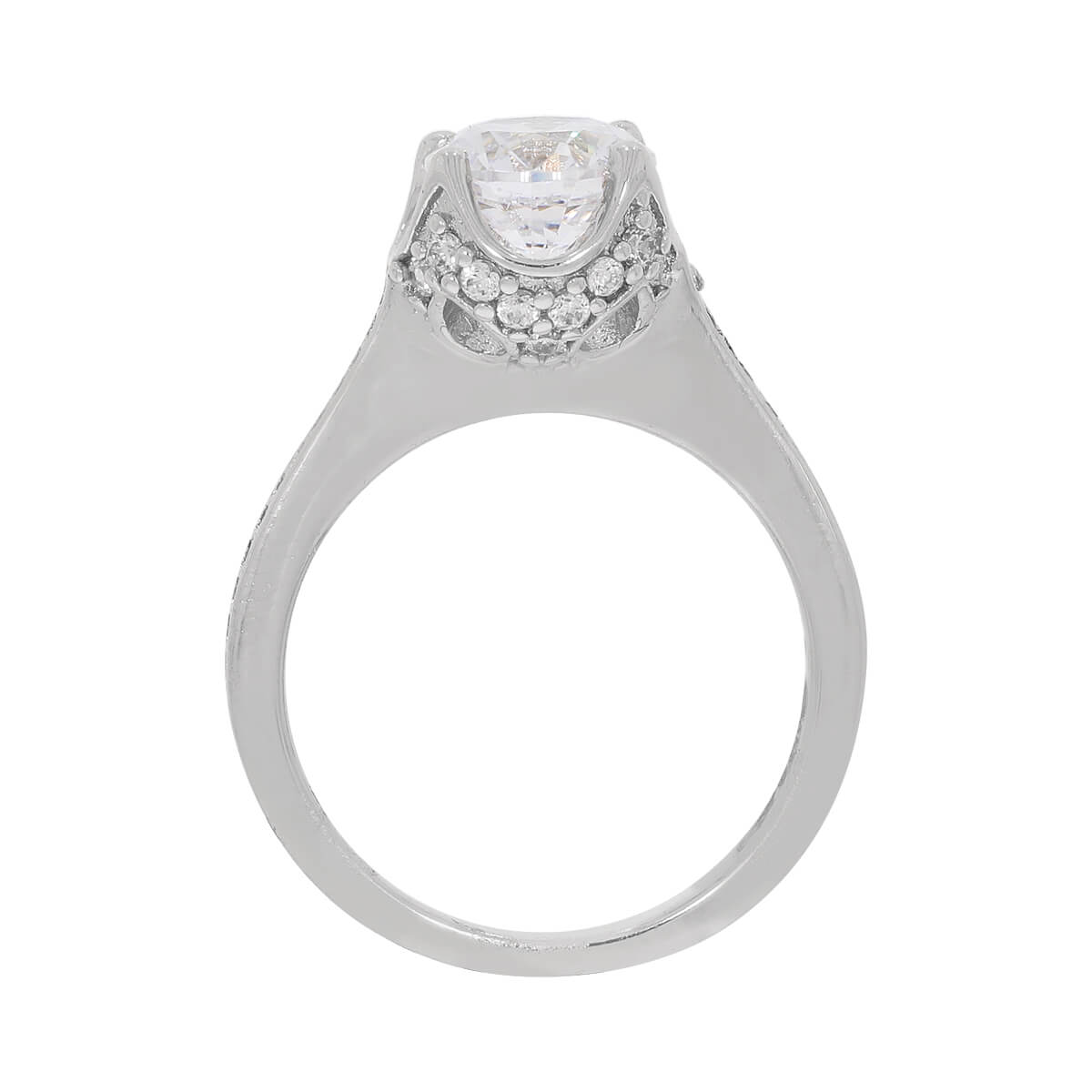 Celestial Brilliance Sterling Silver Ring