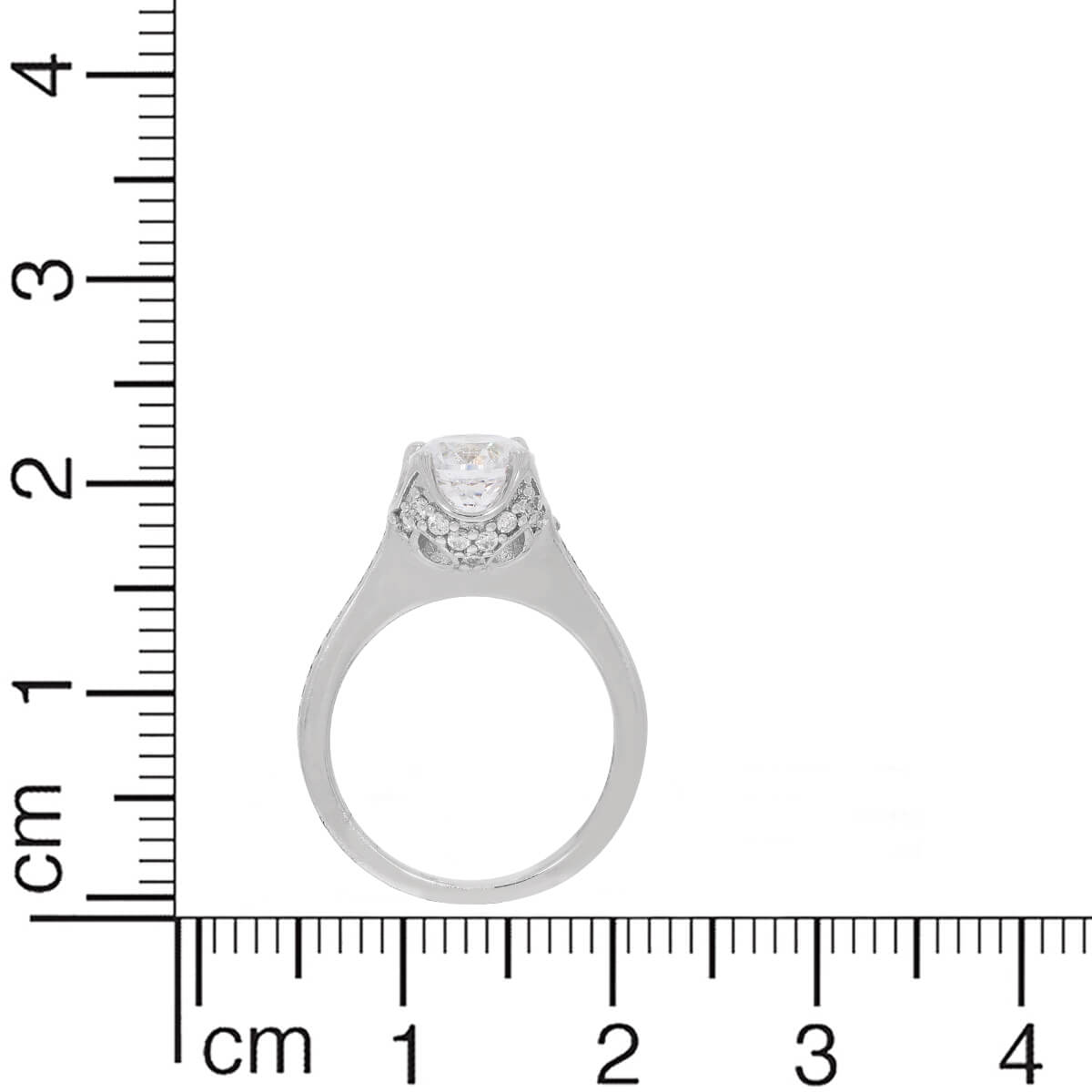 Celestial Brilliance Sterling Silver Ring
