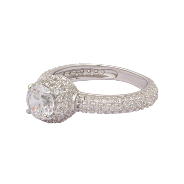 Silver Elegant Flawless Ring
