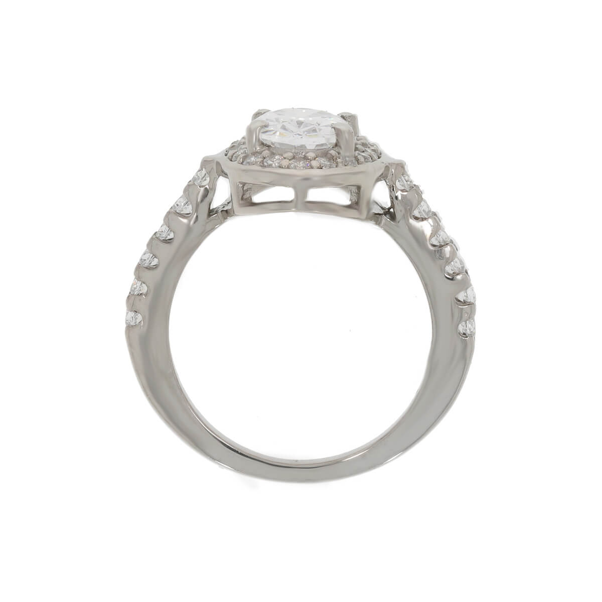 Sterling Silver Enchanted Sparkle Diamond Ring