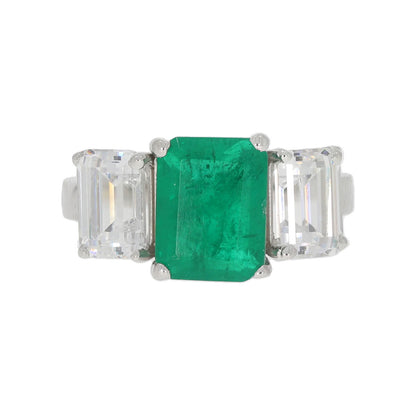 Green Crystal Ring