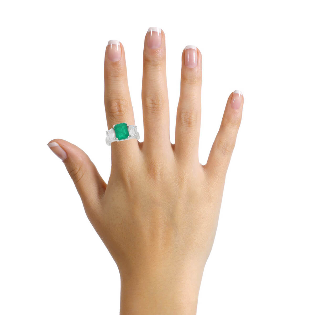 Green Crystal Ring