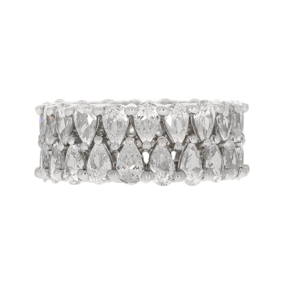 Delicate Crown Diamond Ring