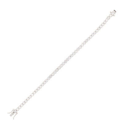 Diamond Tennis Bracelet in Silver