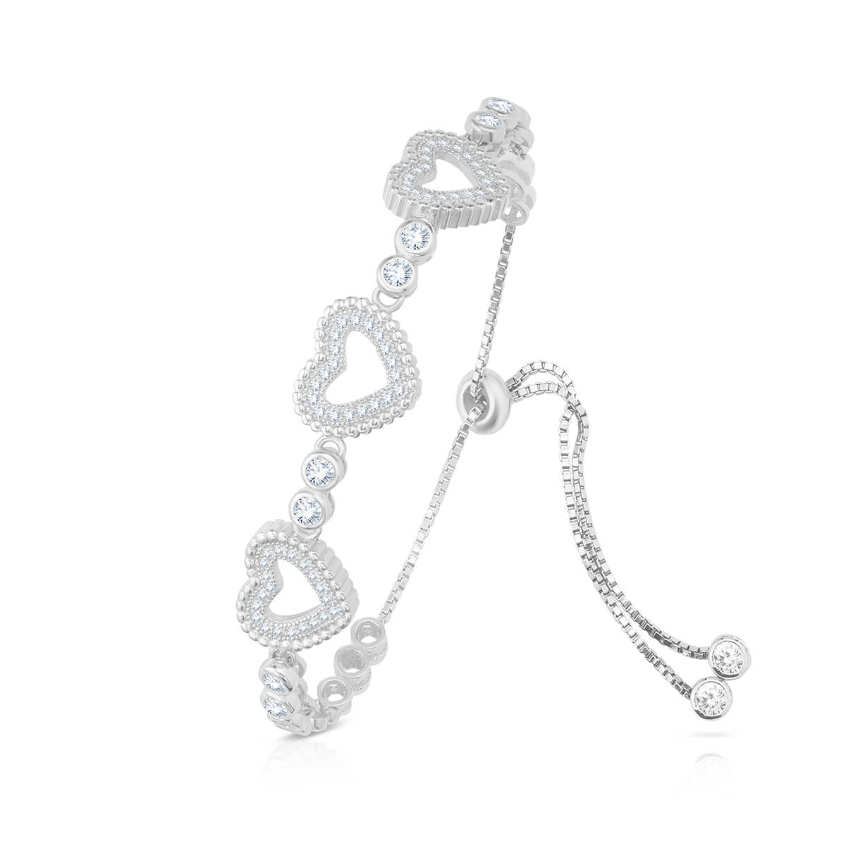 Sterling Silver Heart bracelet