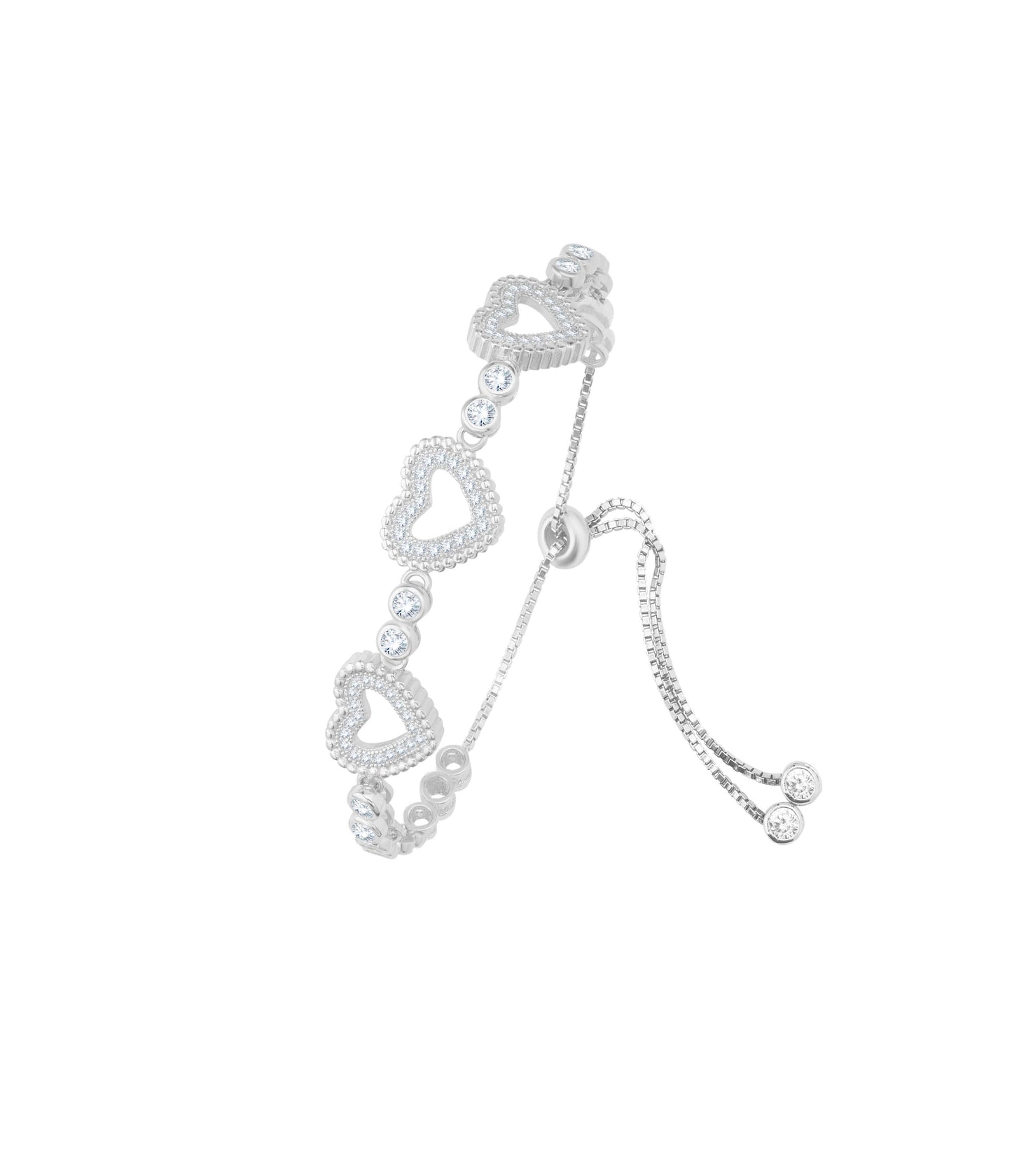 Sterling Silver Heart bracelet