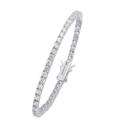 Sterling Silver Tennis Bracelet