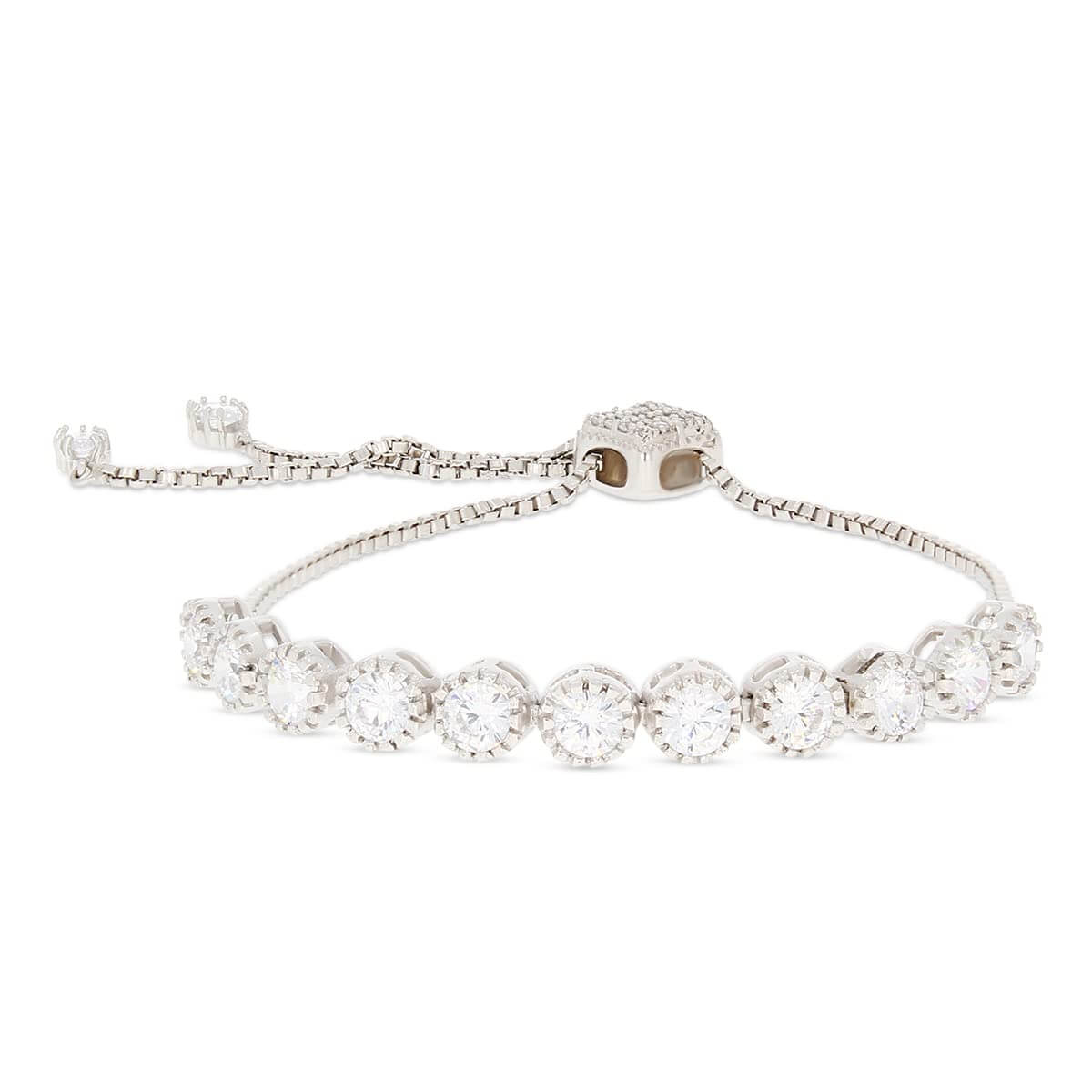 Elegant Sterling Silver Bracelet