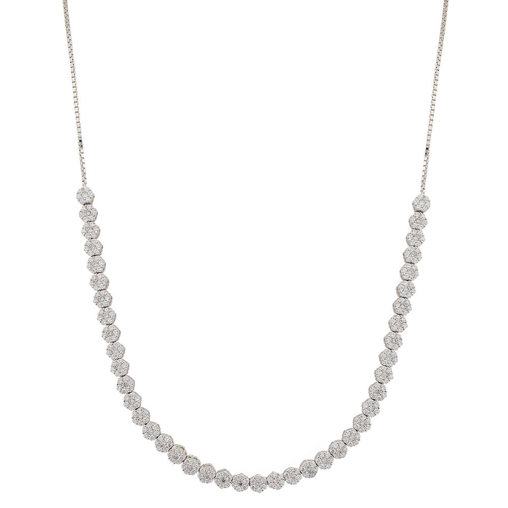 Diamond Necklace Set 01 – Champalal Jeweller