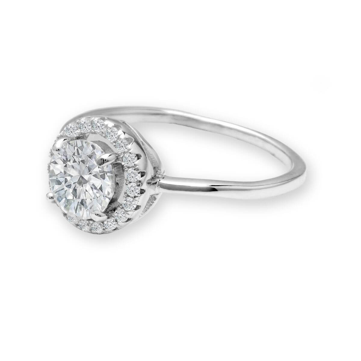 Beautiful Proposal Silver Studded Ring