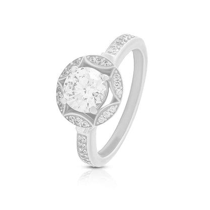 Proposal Solitaire Silver Ring