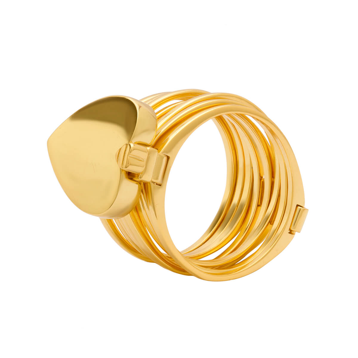 Dual Wear Yellow Gold Ring